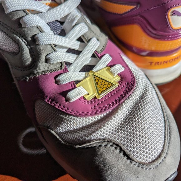 PUMA Trinomic - Athletic - Style - Running Yellow / White / Purple - Picture 5 of 7